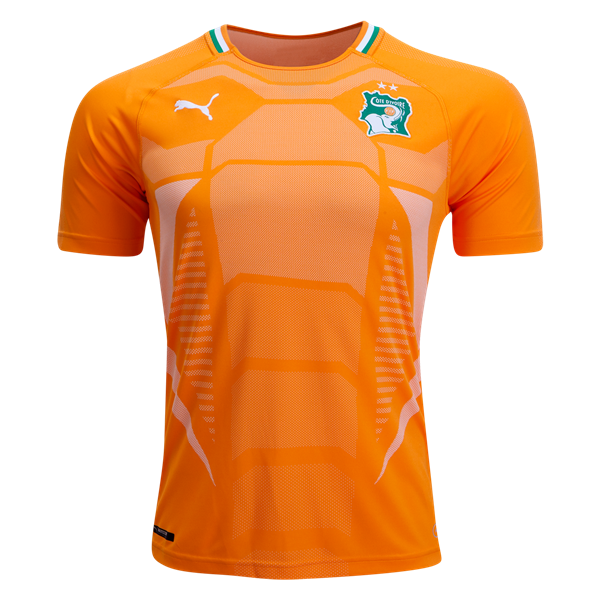 2018 World Cup Ivory Coast Home Soccer Jersey